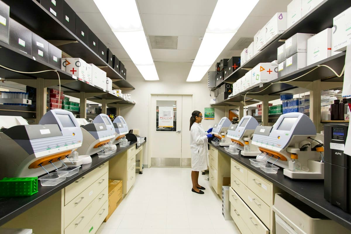 Clinician reviewing laboratory results with a member